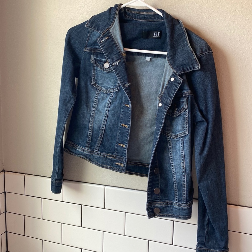 Kut Medium Wash Jean Jacket